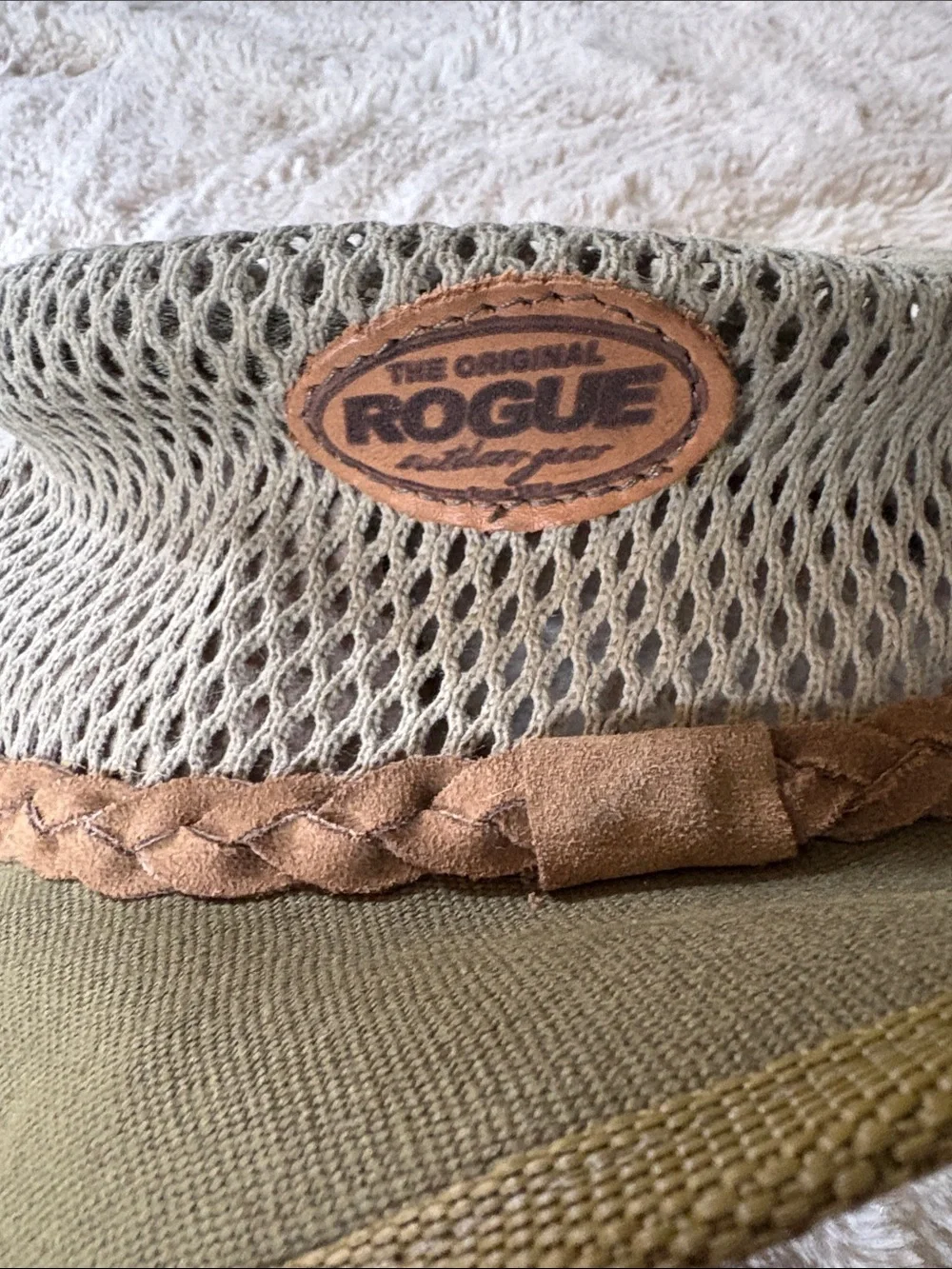 ROGUE AIRHEAD HAT OLIVE handcrafted South Africa